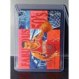 1995-96 Dana Barros Fleer Ultra Fabulous Fifties #1 Basketball Card